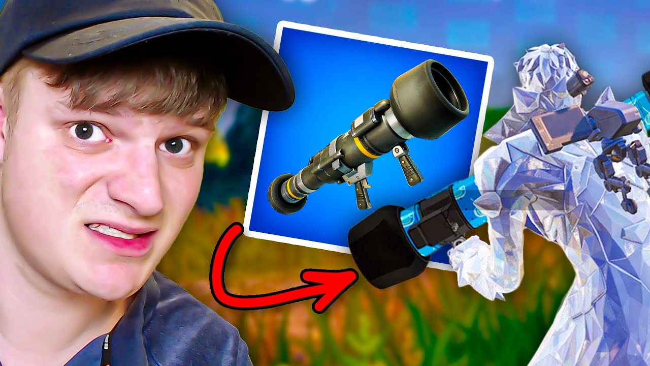 Fortnite, men kun BLÅ items