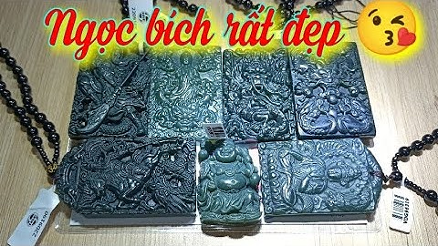 Ngọc bích rất đẹp 😍 786k 1 mặt dây chuyền có giấy kiểm định và tặng kèm dây chuyền