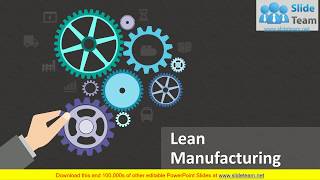 Lean Manufacturing Sustain Standardize Shine Set In Order Sort