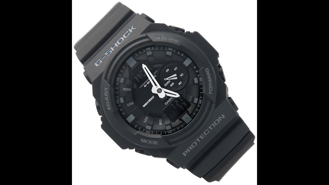 Casio GA-150-1AER видео обзор настройка