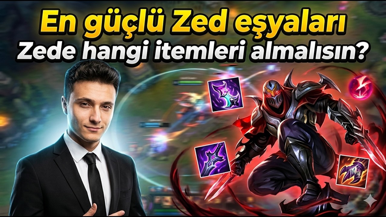 🔥 EN GÜÇLÜ 2026 ZED BUILDI — TEK ATAN ZED META!
