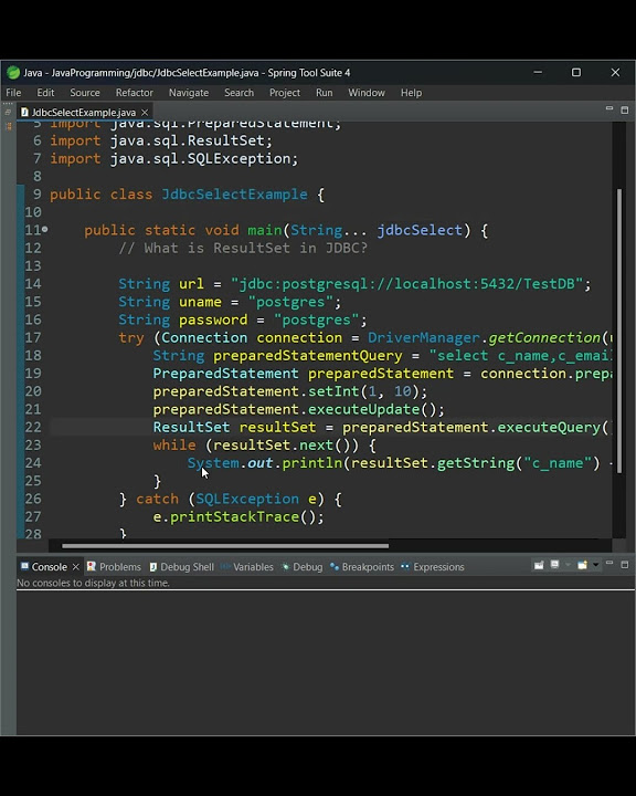 What is ResultSet in JDBC? #programmingkt #java #jdbc #javatutorial # ...