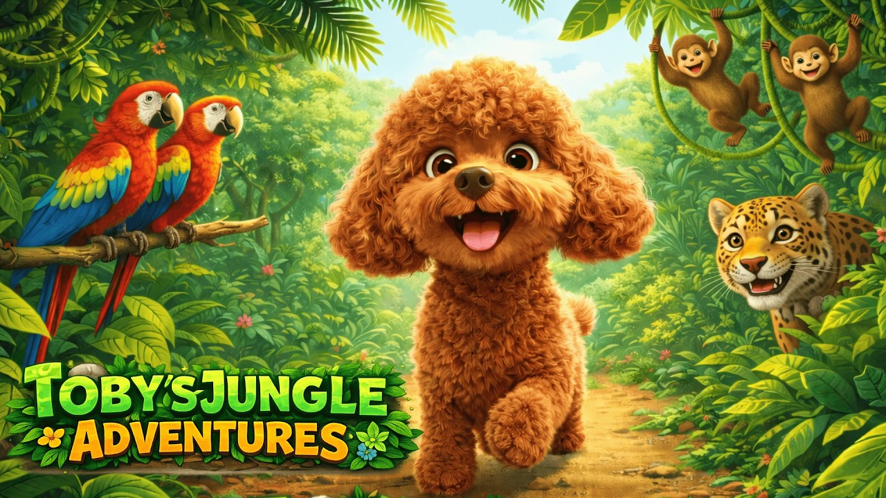 Toby’s Jungle Adventures 🌿🐾