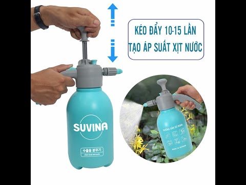 Video Bình Xịt Tưới Cây SUVINA Sử Dụng Bơm Tạo Áp Suất Đẩy... - youtube