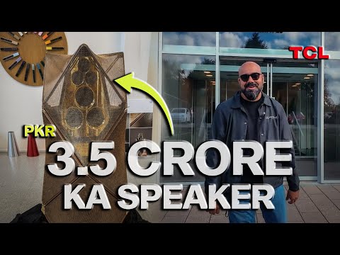 3.5 Crore Ka Speaker In Denmark | Tcl X Bang & Olufsen | Junaid Akram