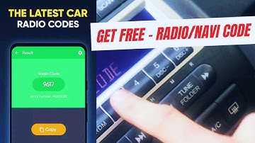 Ford Fiesta How To Enter Radio Code  Reset Radio Code