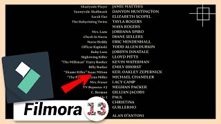 Vertical Scrolling or Rolling End Credits Text | Filmora 12 & 13 Tutorial
