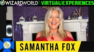 SAMANTHA FOX Panel - Wizard World Virtual Experiences 2020