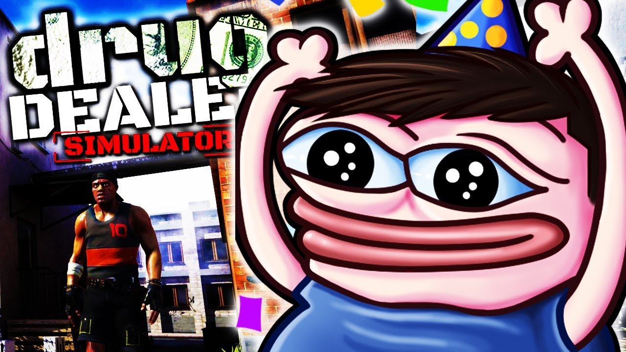 SCARY POLICE CHASE! - DRUG DEALER SIMULATOR! - Episode 13