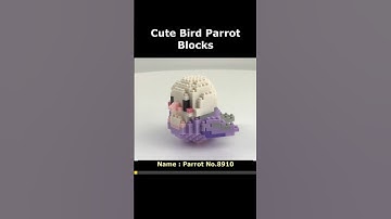 Parrot 8910 Mini Blocks Preview #lego #brick #miniblock #nanoblock