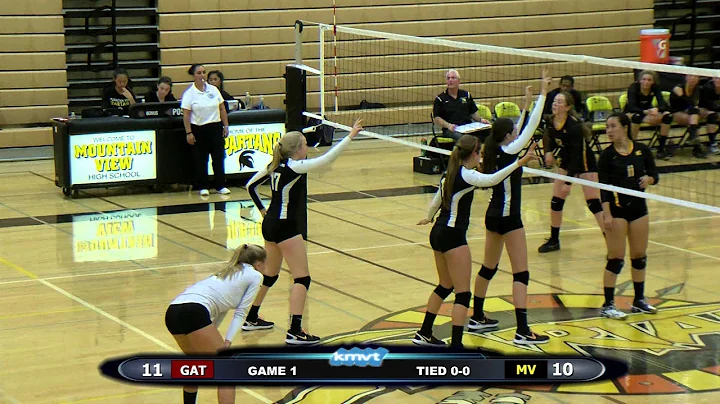 Los Gatos WIldcats vs Mountain View Spartans - Volleyball October 8, 2015
