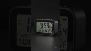 The Smart Alarm Clock Your Desk Setup Needs 💻🕰️ #shorts #desksetup #amazonfinds #homeoffice