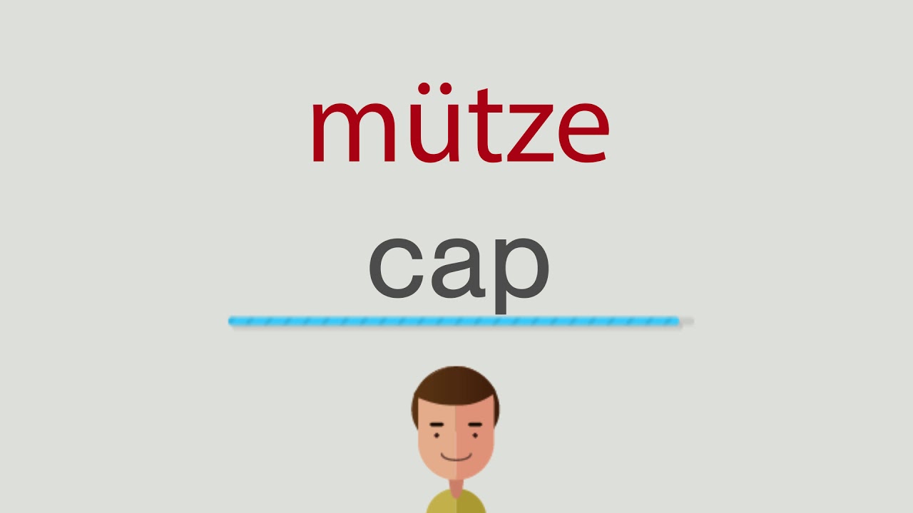 was heißt mütze auf englisch