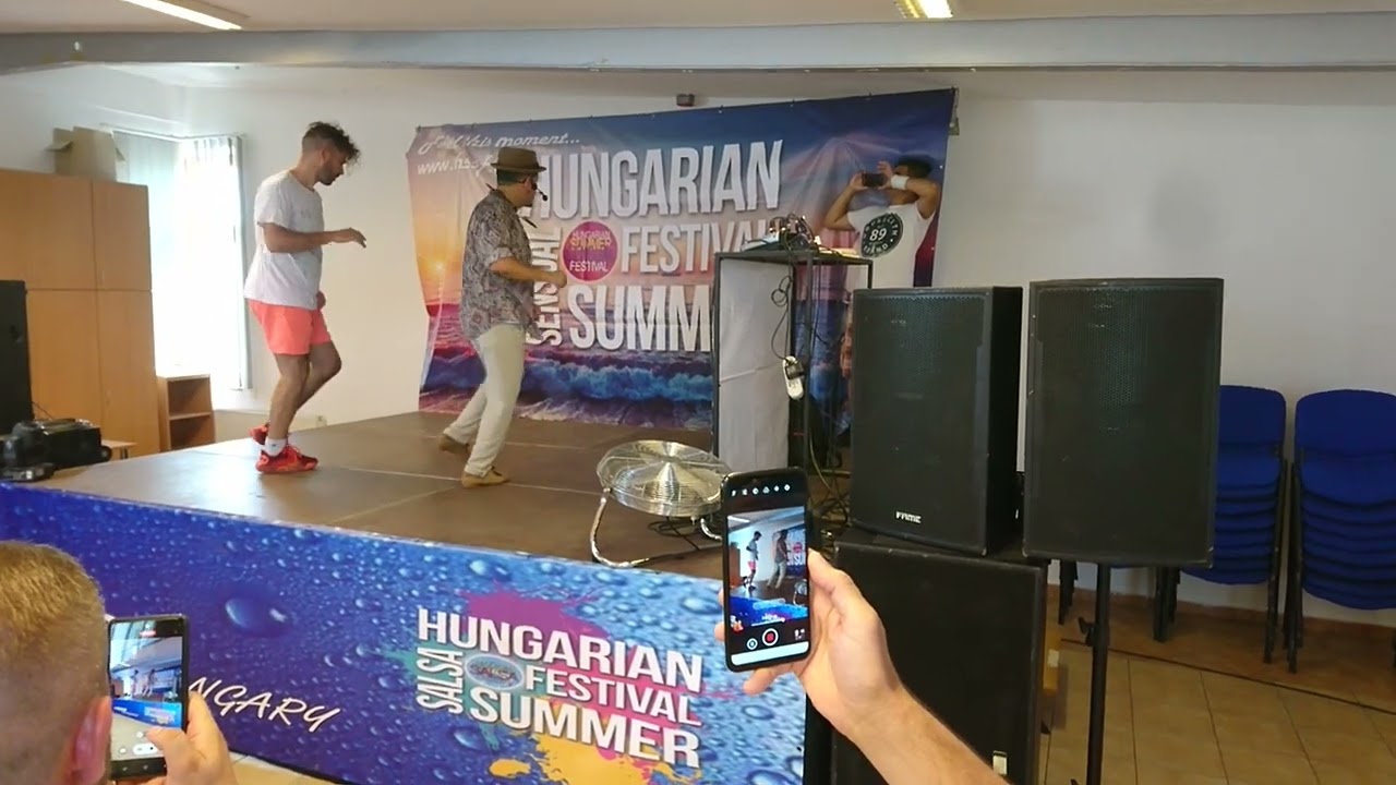 Luis Vazquez, LA salsa styleing and footwork for man @ HSSF 2022