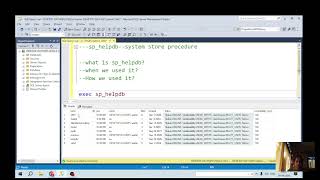 What is sp_helpdb in SQL SERVER