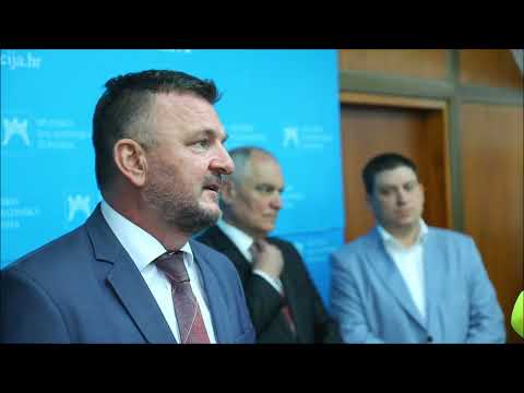 Potpisivanje ugovora za modernizaciju ceste Podstrana - Žrnovnica - Tugare