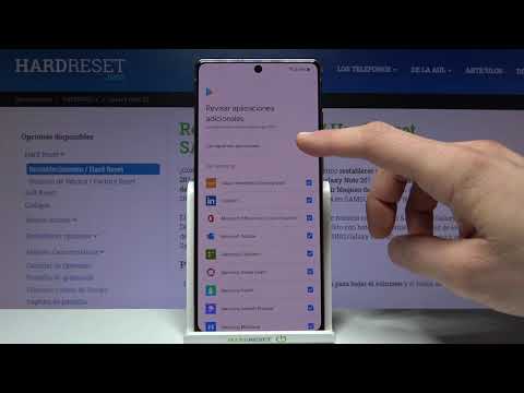 Cómo configurar Samsung Galaxy Note 20 - configuración inicial y primer uso