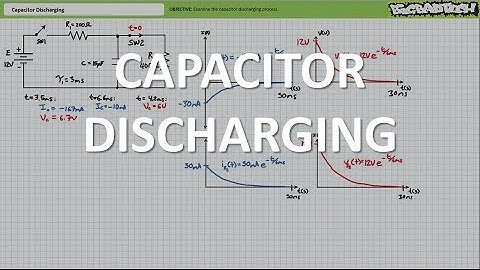 Capacitor Discharging (Full Lecture)