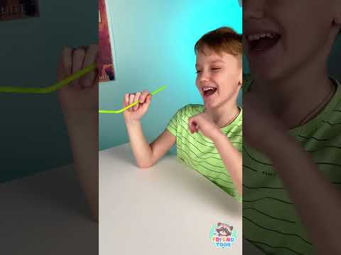 Drinking Race! 🥤🤺 Straw Battle Time! 😆 #challenge #shorts