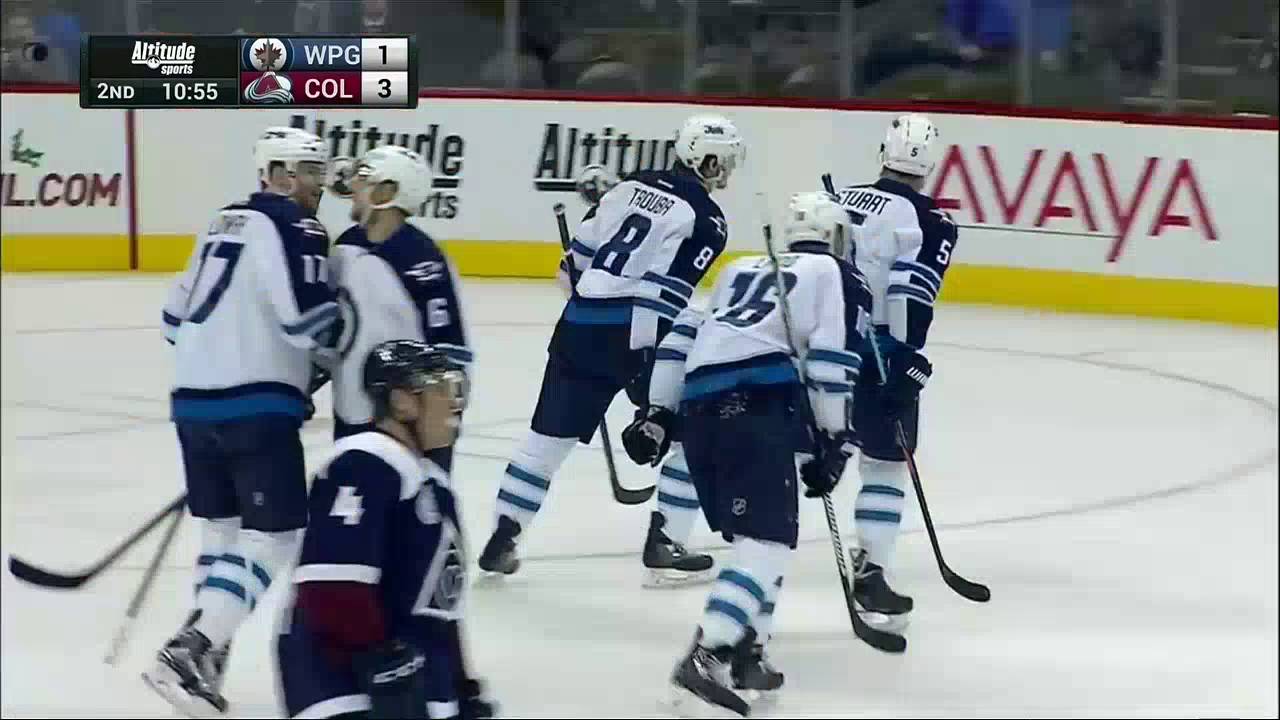Andrew Ladd 1-3 Goal vs Avalanche Nov 28 2015 nhl hockey today