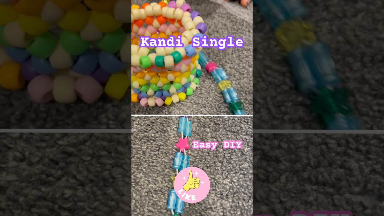 Kandi Single for Rotating Cuff #beads #kandi