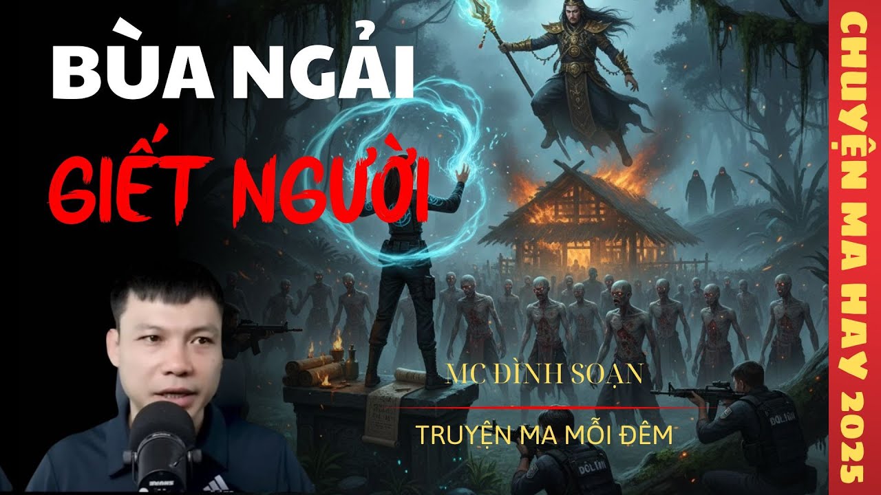 TRUYỆN MA ĐÌNH SOẠN : BÙA NGẢI GIẾT NGƯỜI / CHUYỆN MA ĐÌNH SOẠN KỂ SỢ