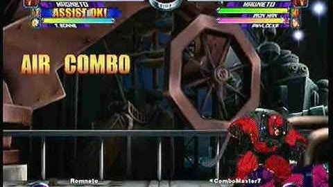 MvC2 Online (360): Brett (MST) vs Combomaster7 (Mag/IM/Psy) 3 .:4.16.10:.