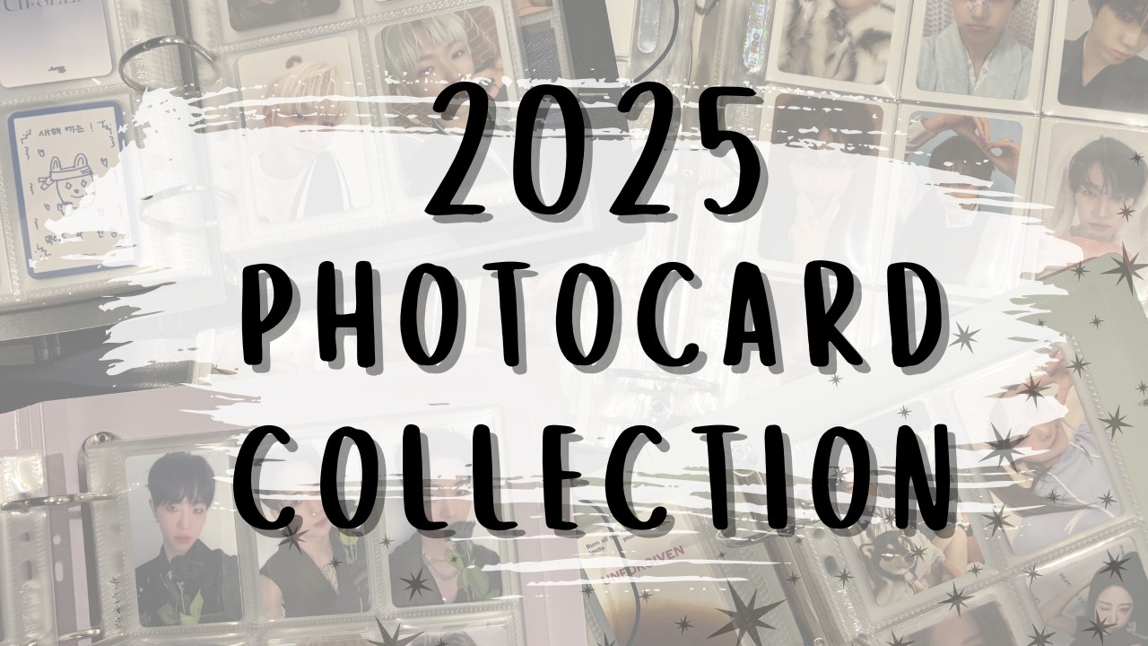 ✻ collection check-in ✻ year-end 2025 photocard collection