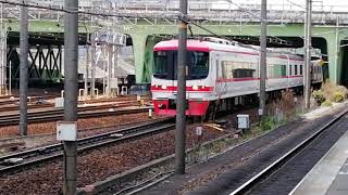 1700系1702F一部特別車特急豊橋行金山4番線到着