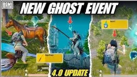 🔥BGMI NEW 4.0 UPDATE - Magical horror Ghost Mode, New features and Powers l 4.0 Update gameplay