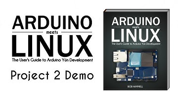 Arduino Meets Linux Project 2 Demo - Controlling an LED Matrix through a Web API