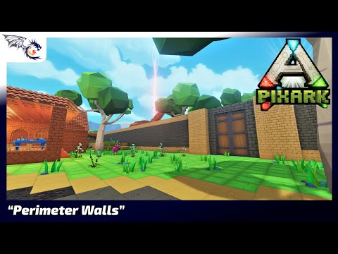 Perimeter Walls | PixARK #6