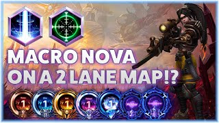 Nova Precision Strike - MACRO NOVA ON A 2 LANE MAP! - B2GM Season 4 2024