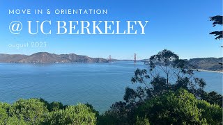 jasmine's move in & freshman orientation at uc berkeley :)