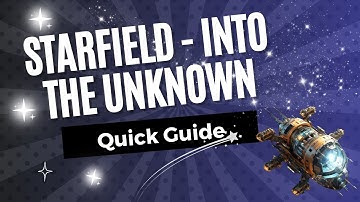 Starfield - How to Complete Into the Unknown.  Finding the Entrance and Completing the Puzzle