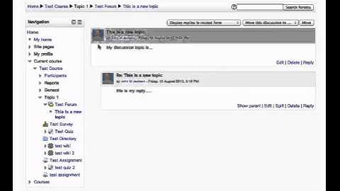 Discussion Forums Introduction