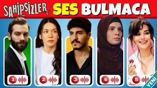Sahipsizler Yeni Ses Bulmaca Sahipsizler Oyuncularını Sesinden Tahmin Et Ses Bulmaca Testi