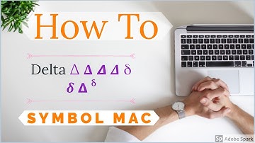 Delta Symbol Mac | How to Type Delta Symbol on Mac ∆ (2025)