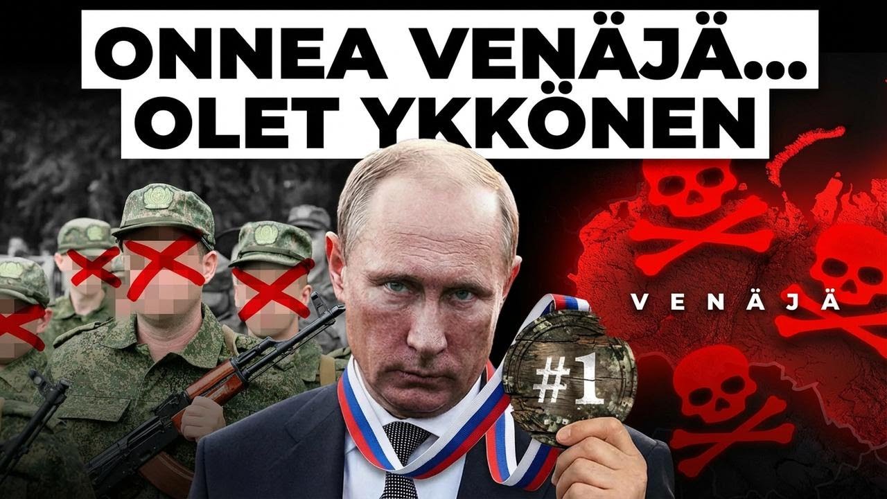 Putin menettää 167 sotilasta jokaista kilometriä kohden – Venäjän julmaa matikkaa