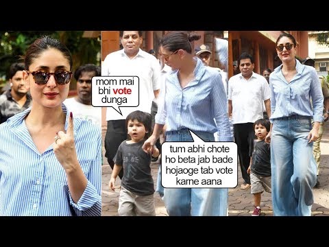 nawab-taimur-ali-khan-wants-to-vote-with-mom-kareena-kapoor-maharashtra-assembly-elections-2019