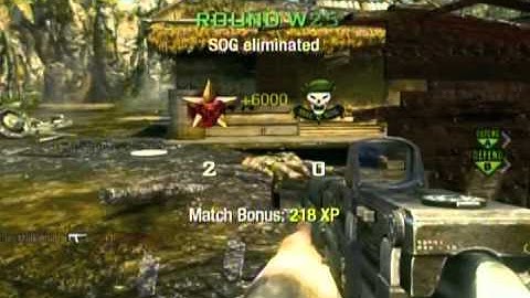 Call of Duty Black Ops - Search and Destroy Jungle 15-0 - Marksman (commentary)