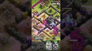 ATTACK ON TH 9 Clash of clans #coc #ammarprime #games #mobilegaming