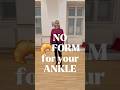 No Cookie-Form for your Ankle in Tango