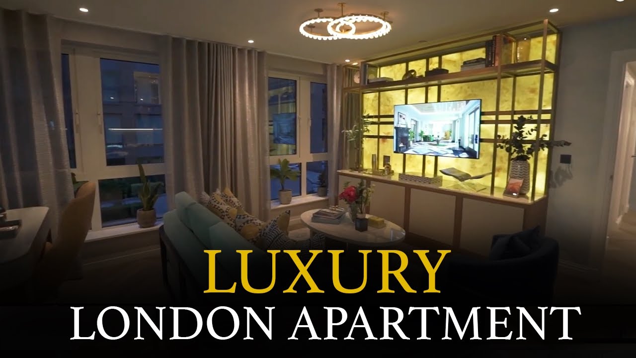 Inside a luxury NEW BUILD London apartment (Home tour)