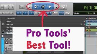 How Pro Tools Smart Tool Works! #ProTools #Mixing #MixingTips