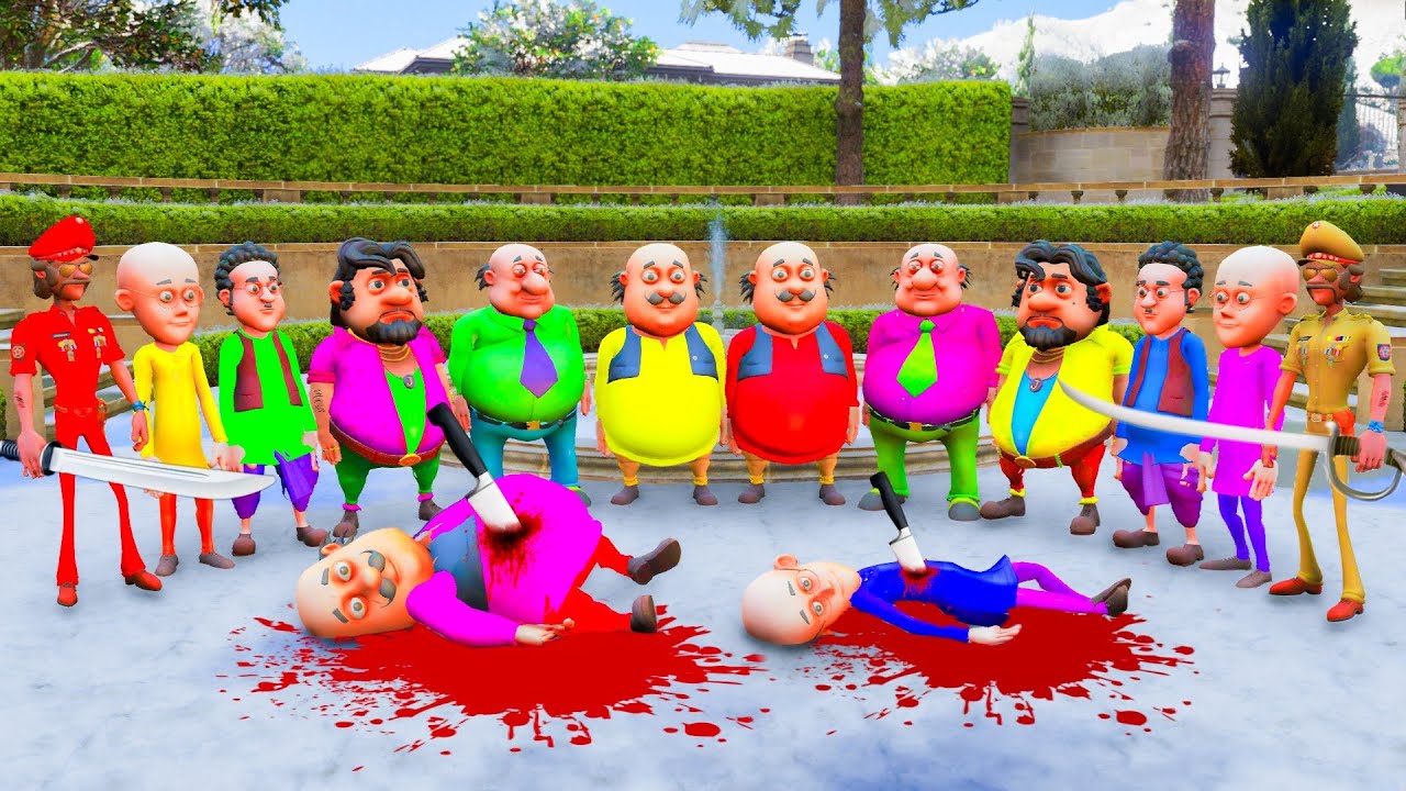 Motu Patlu Play Hide And Seek With Evil motu || Gta With Pro 2.0