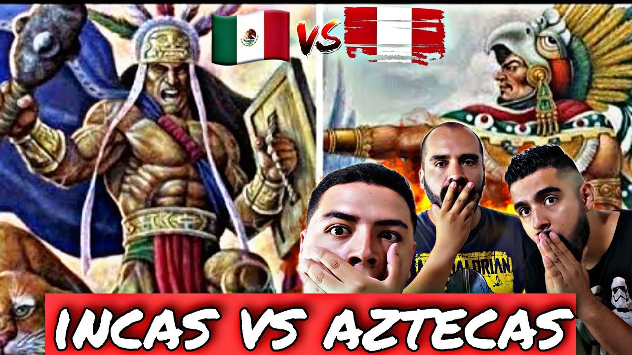 🇨🇴REACCIÒN (🇲🇽AZTECAS VS 🇵🇪INCAS-*CULTURAS ESPECTACULARES*😱@soymachito