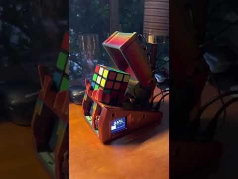 Cubotino autonomous robot solving a Rubik's cube
