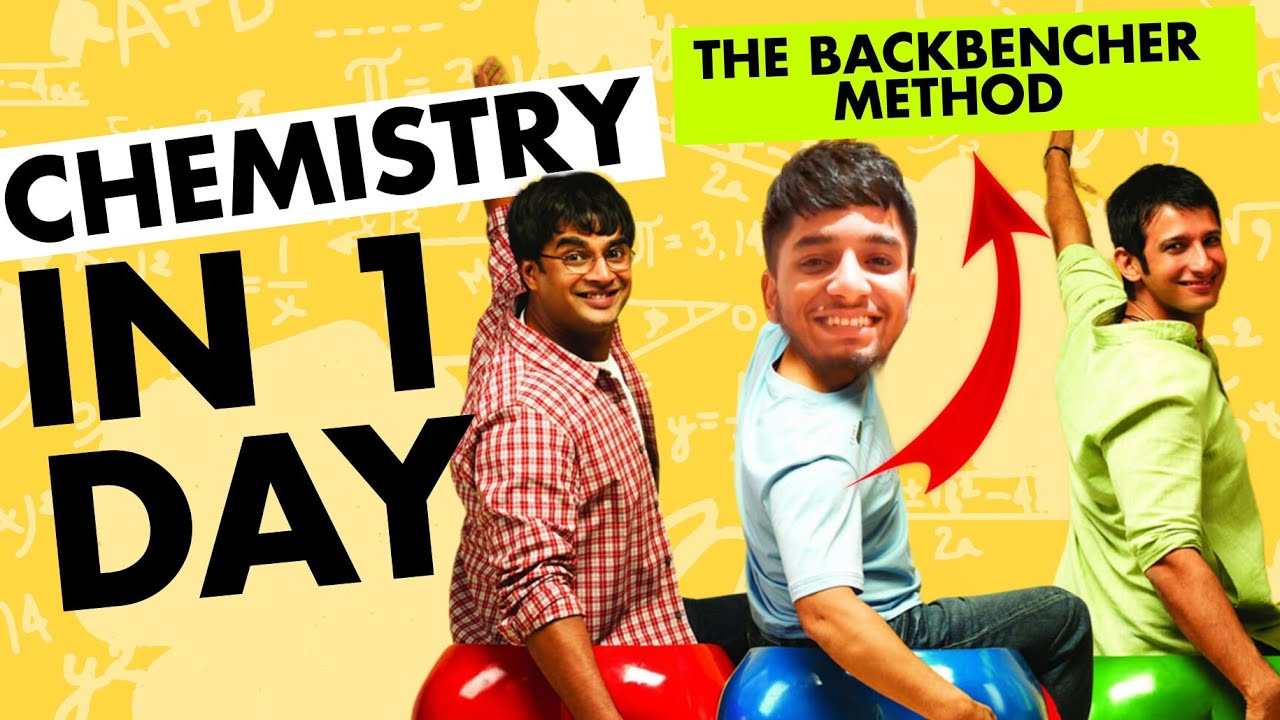 Class 12th - Score 50/70 in chemistry in 1 day!💯 | The BACKBENCHERS method