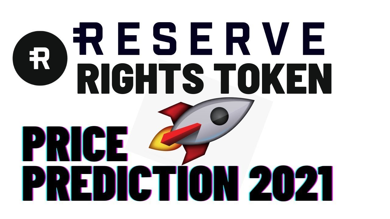 RESERVE RIGHTS (RSR) INSANE CRYPTOCURRENCY PRICE PREDICTION